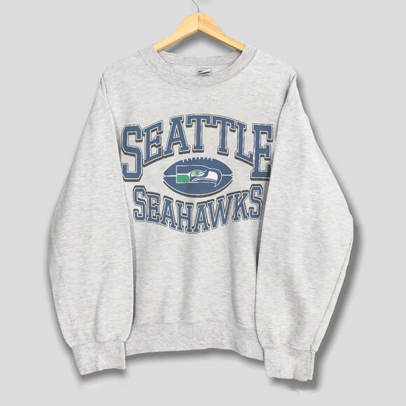 Tops - Vintage Seattle Seahawks Sweatshirt, Retro NFL Seattle Seahawks Football Shirt